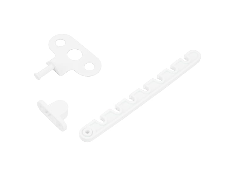 Изображение товара Ограничитель открывания окна L-165мм белый (50шт/кор) в Миди Лтд