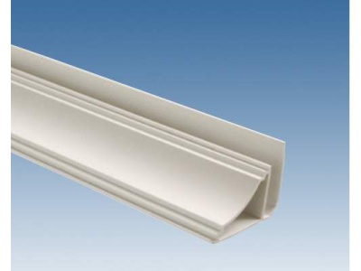 Плинтус потолочный белый ПВХ  3м (30шт/уп) - фото в Миди Лтд Изображение товара Плинтус потолочный белый ПВХ  3м (30шт/уп) в Миди Лтд