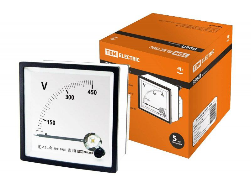 Изображение товара Вольтметр В96П 450В 1,5 TDM в Миди Лтд