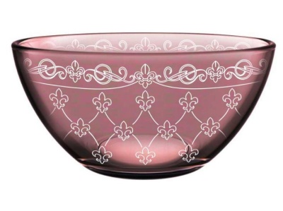 Изображение товара Салатник средний Французская лилия Лилак 700мл (12шт/уп) в Миди Лтд