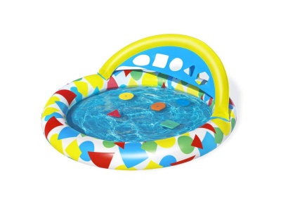Бассейн надувной детский Splash & Learn BESTWAY 120*117*46см 52378 - фото в Миди Лтд Изображение товара Бассейн надувной детский Splash & Learn BESTWAY 120*117*46см 52378 в Миди Лтд