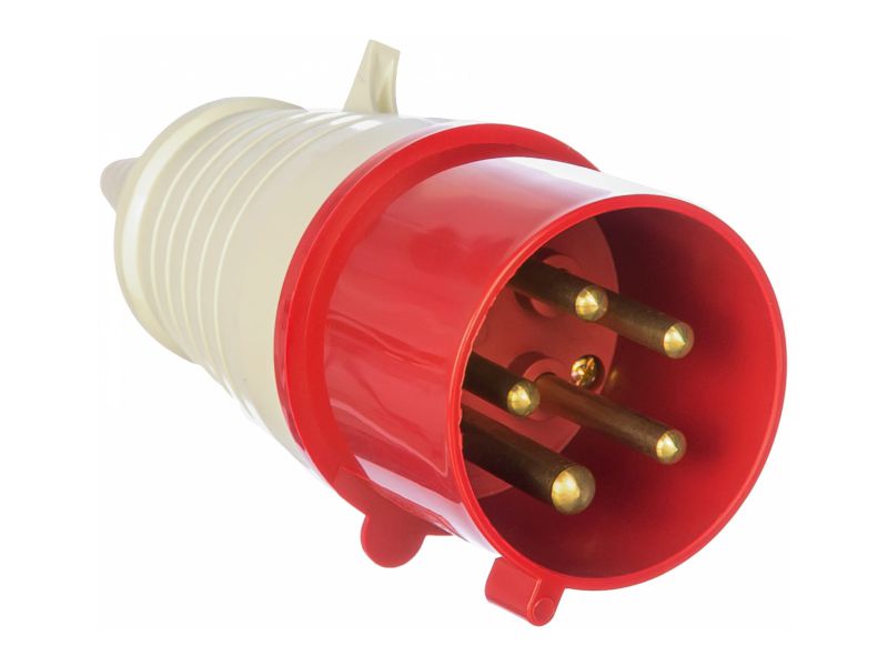 Вилка 025 3Р+РЕ+N 32А 380В IP44 TDM - фото в Миди Лтд Изображение товара Вилка 025 3Р+РЕ+N 32А 380В IP44 TDM в Миди Лтд