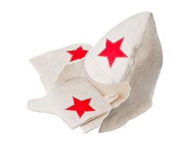 Набор банный 2 предмета "Буденовец"     ХХ - фото в Миди Лтд Изображение товара Набор банный 2 предмета "Буденовец"     ХХ в Миди Лтд