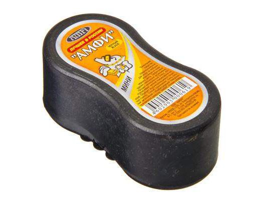 Губка для обуви АМФИ цвет черный - фото в Миди Лтд Изображение товара Губка для обуви АМФИ цвет черный в Миди Лтд