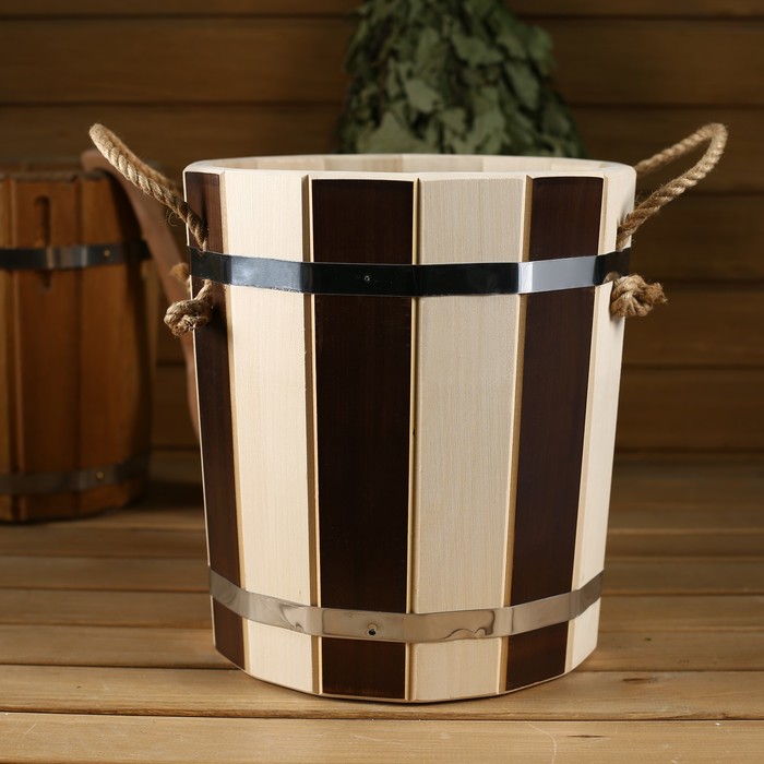 Изображение товара Запарник День-Ночь с пластиковой вставкой 18л день-ночь в Миди Лтд