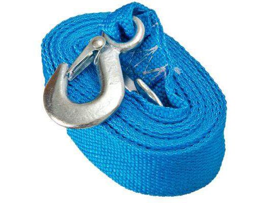 Трос буксировочный  2,5т/4м с крюками              ХХ - фото в Миди Лтд Изображение товара Трос буксировочный  2,5т/4м с крюками              ХХ в Миди Лтд