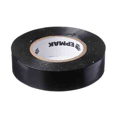 Изолента премиум класс 18мм-20м черная Ермак (10шт/уп) - фото в Миди Лтд Изображение товара Изолента премиум класс 18мм-20м черная Ермак (10шт/уп) в Миди Лтд