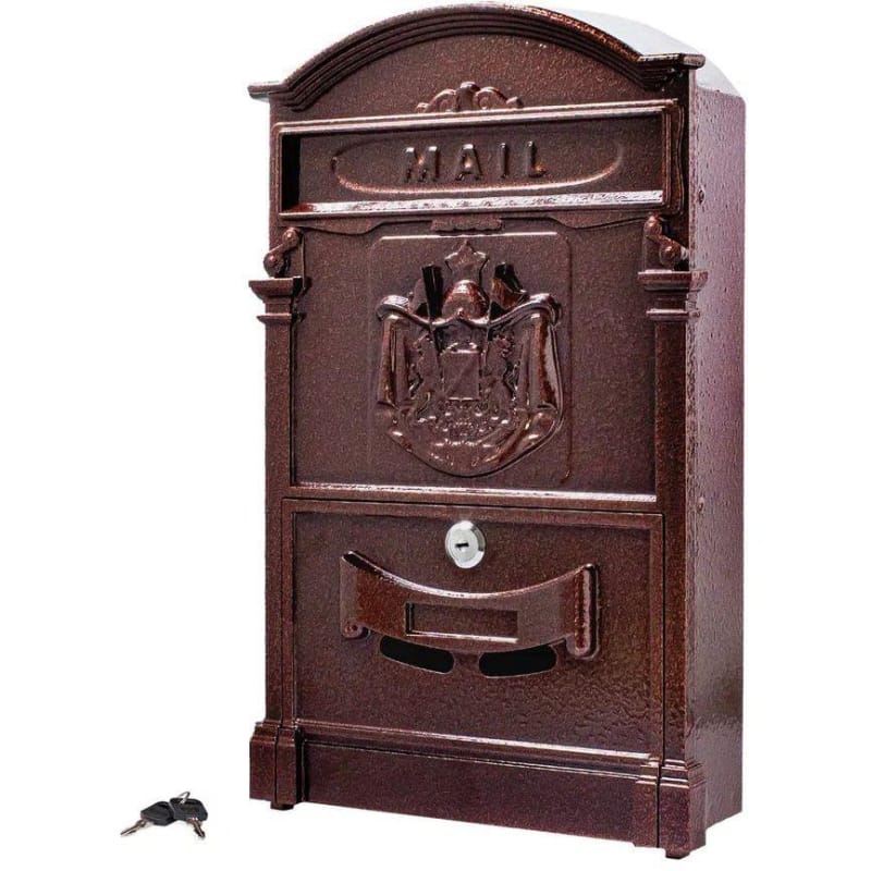 Ящик почтовый №4010 медь (5шт/уп) - фото в Миди Лтд Изображение товара Ящик почтовый №4010 медь (5шт/уп) в Миди Лтд