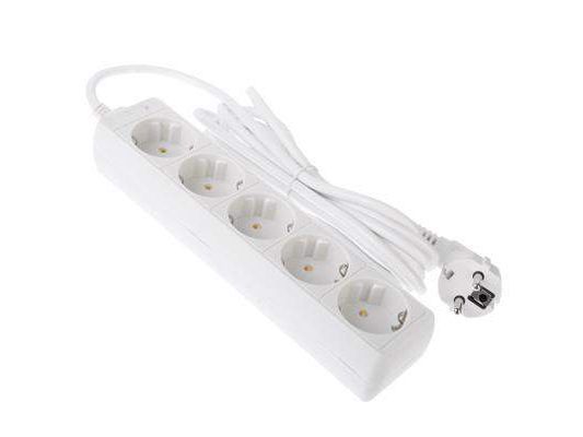 Удлинитель 5 гнезд 3500Вт 3м FORZA                    ХХ - фото в Миди Лтд Изображение товара Удлинитель 5 гнезд 3500Вт 3м FORZA                    ХХ в Миди Лтд