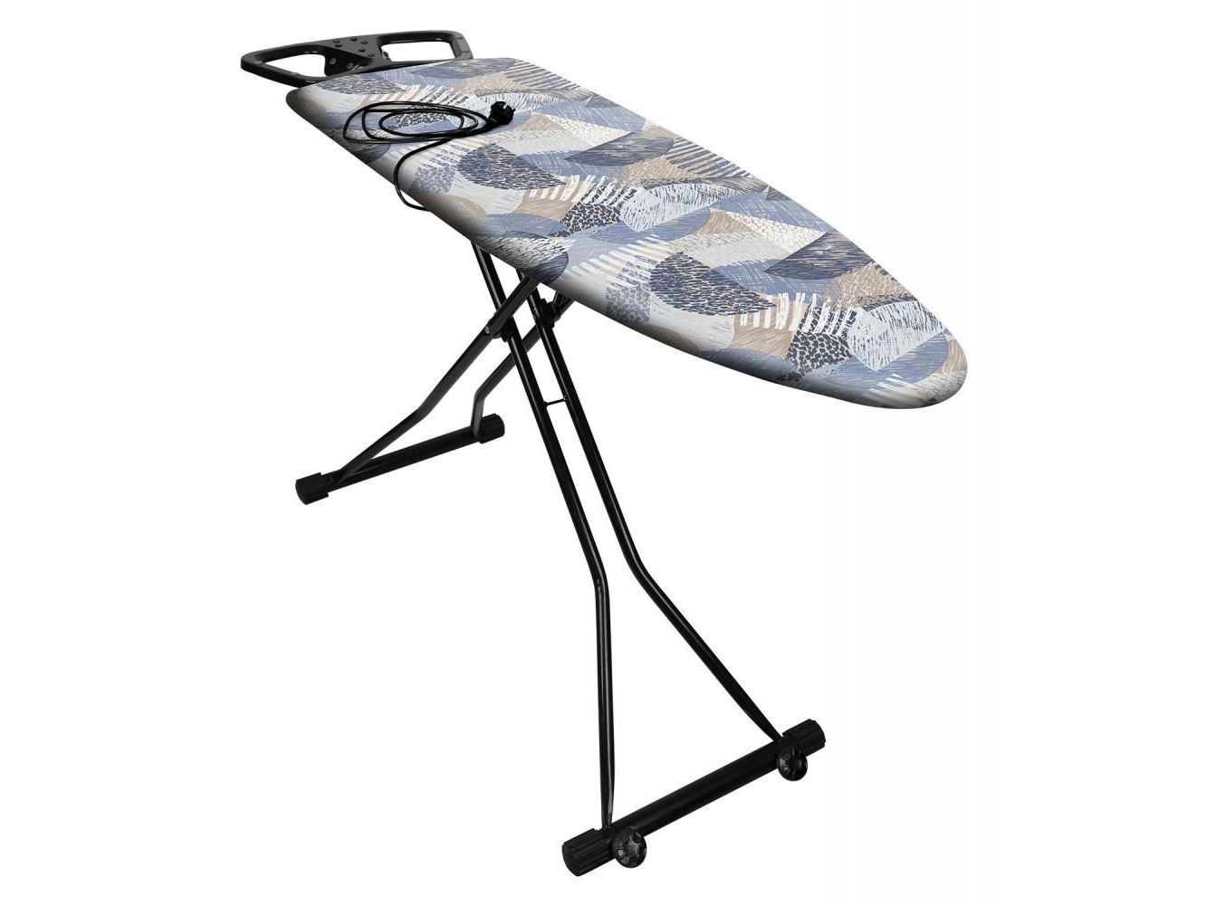 Доска гладильная NIKA SPORT 1220х420 абстрактный 1 - фото в Миди Лтд Изображение товара Доска гладильная NIKA SPORT 1220х420 абстрактный 1 в Миди Лтд