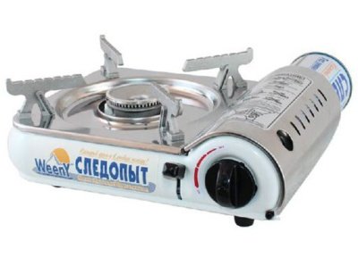 Изображение товара Газовая плита СЛЕДОПЫТ WeenY 2,1кВт 245х200х92мм нержавеющая сталь в Миди Лтд