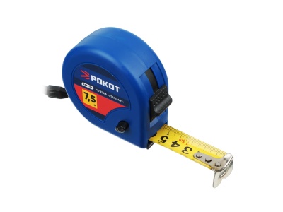 Рулетка  7,5м*25мм РОКОТ Standart (60шт/кор) - фото в Миди Лтд Изображение товара Рулетка  7,5м*25мм РОКОТ Standart (60шт/кор) в Миди Лтд