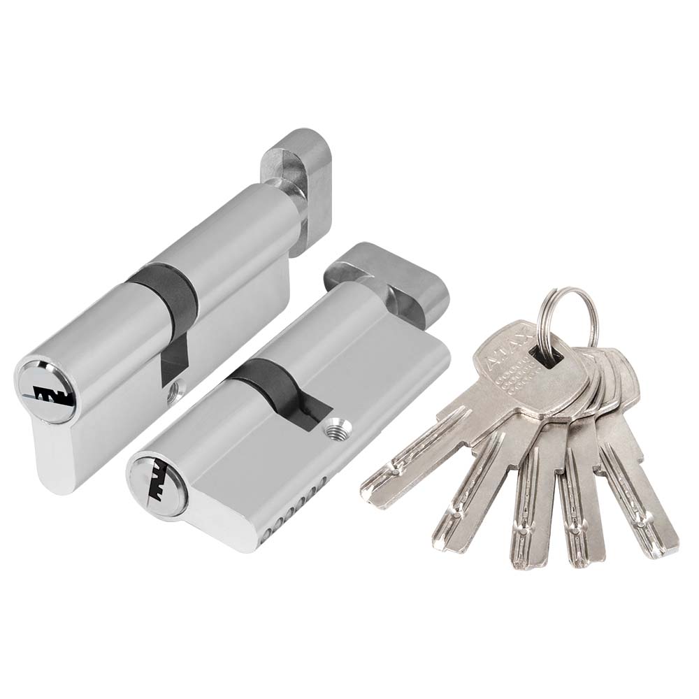 Цилиндр. механизм AZ2002Knob90 (40+10+40) CP хром - фото в Миди Лтд Изображение товара Цилиндр. механизм AZ2002Knob90 (40+10+40) CP хром в Миди Лтд