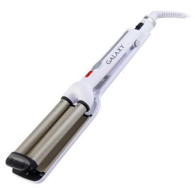 Стайлер GALAXY GL 4602 60Вт 2 нагрев. элемента d16мм - фото в Миди Лтд Изображение товара Стайлер GALAXY GL 4602 60Вт 2 нагрев. элемента d16мм в Миди Лтд