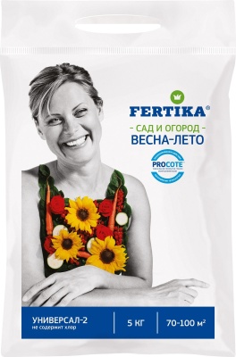 Изображение товара Удобрение Фертика Универсал-2 Весна-Лето 5кг (100шт/уп) в Миди Лтд