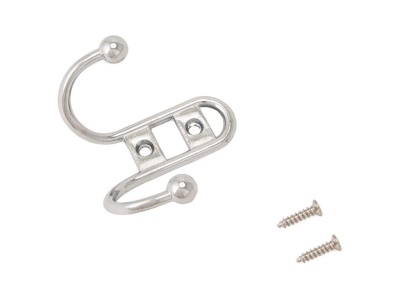 Изображение товара Вешалка-крючок №13 хром глянец (100шт/уп) в Миди Лтд