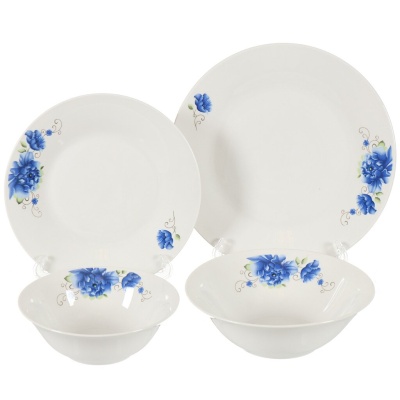 Тарелка десертная керамика круглая 19см Daniks Мэджик Блю (72шт/уп) - фото в Миди Лтд Изображение товара Тарелка десертная керамика круглая 19см Daniks Мэджик Блю (72шт/уп) в Миди Лтд