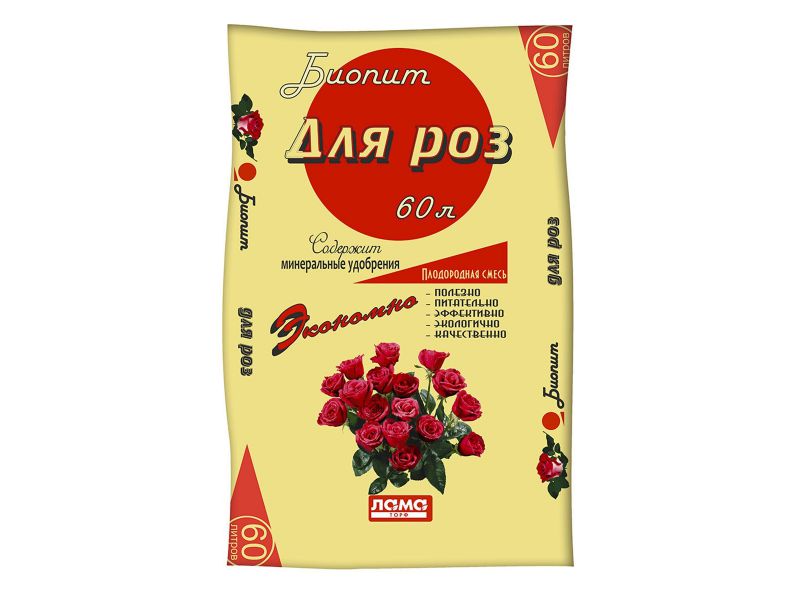 Смесь плодородная для РОЗ Биопит 60л - фото в Миди Лтд Изображение товара Смесь плодородная для РОЗ Биопит 60л в Миди Лтд