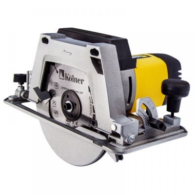 Пила дисковая ручная Kolner KCS 1900Вт 6000об/мин - фото в Миди Лтд Изображение товара Пила дисковая ручная Kolner KCS 1900Вт 6000об/мин в Миди Лтд