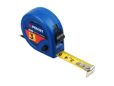 Рулетка  3м*16мм РОКОТ Standart (120шт/кор) - фото в Миди Лтд Изображение товара Рулетка  3м*16мм РОКОТ Standart (120шт/кор) в Миди Лтд