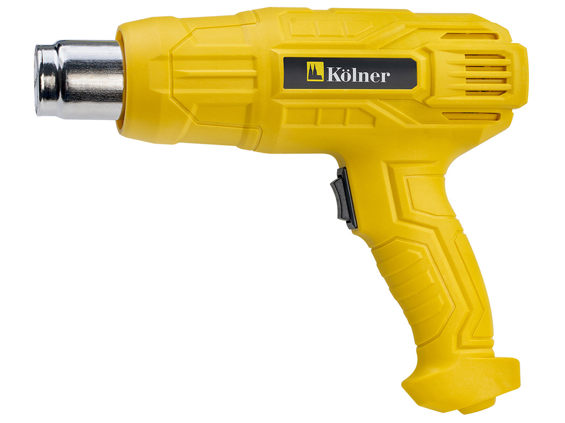 Фен технический Kolner KHG 1800 Вт 300/500 C набор насадок - фото в Миди Лтд Изображение товара Фен технический Kolner KHG 1800 Вт 300/500 C набор насадок в Миди Лтд