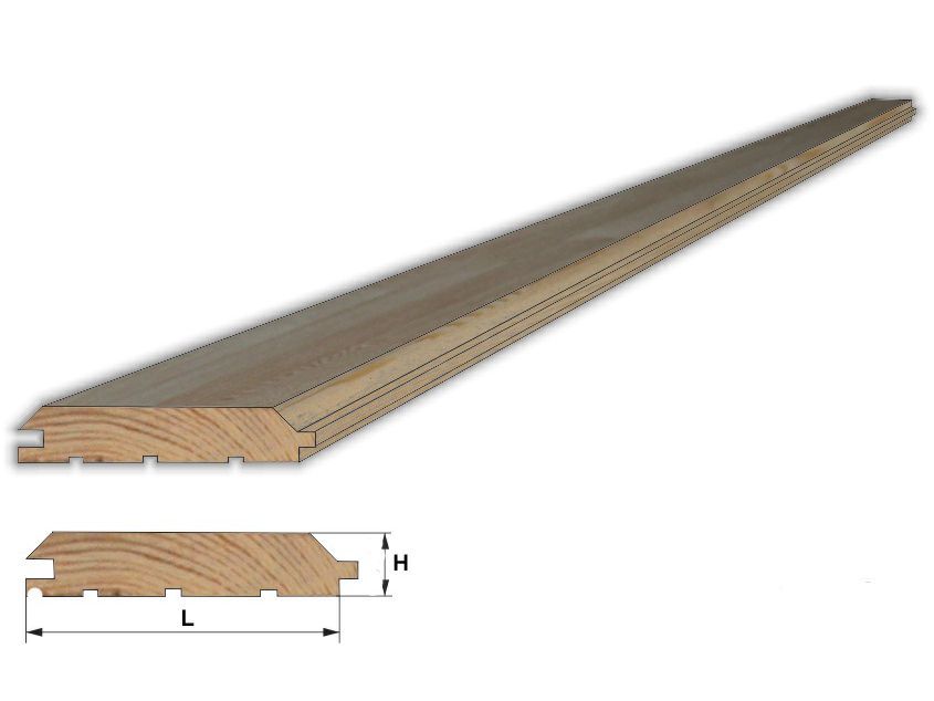 Имитация Бруса сорт А-В 17х137х5м (4.11м2)(уп-6шт)(64уп/пал) - фото в Миди Лтд Изображение товара Имитация Бруса сорт А-В 17х137х5м (4.11м2)(уп-6шт)(64уп/пал) в Миди Лтд