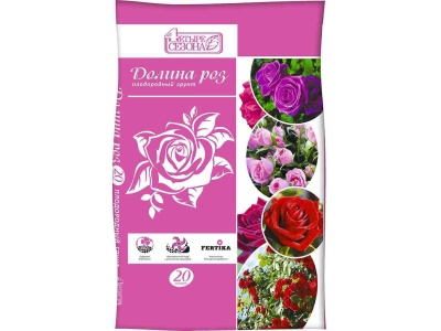 Изображение товара Грунт ДОЛИНА РОЗ Четыре сезона 20л в Миди Лтд