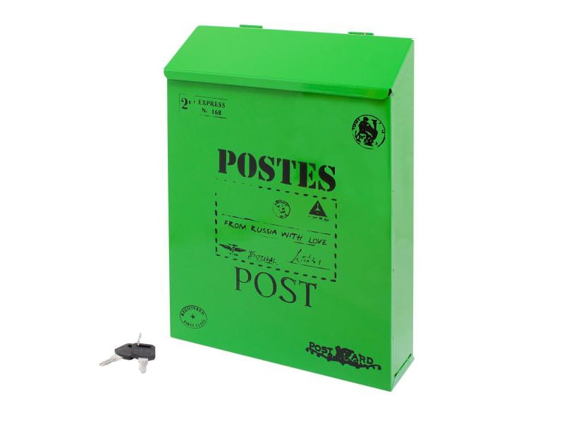 Изображение товара Ящик почтовый АЛЛЮР №3010 салатовый (4шт/уп) в Миди Лтд