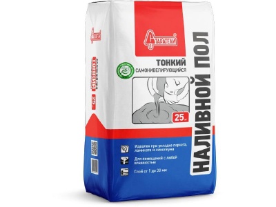 Пол наливной СТАРАТЕЛИ Тонкий 1-30мм 25кг (63шт/пал) - фото в Миди Лтд Изображение товара Пол наливной СТАРАТЕЛИ Тонкий 1-30мм 25кг (63шт/пал) в Миди Лтд