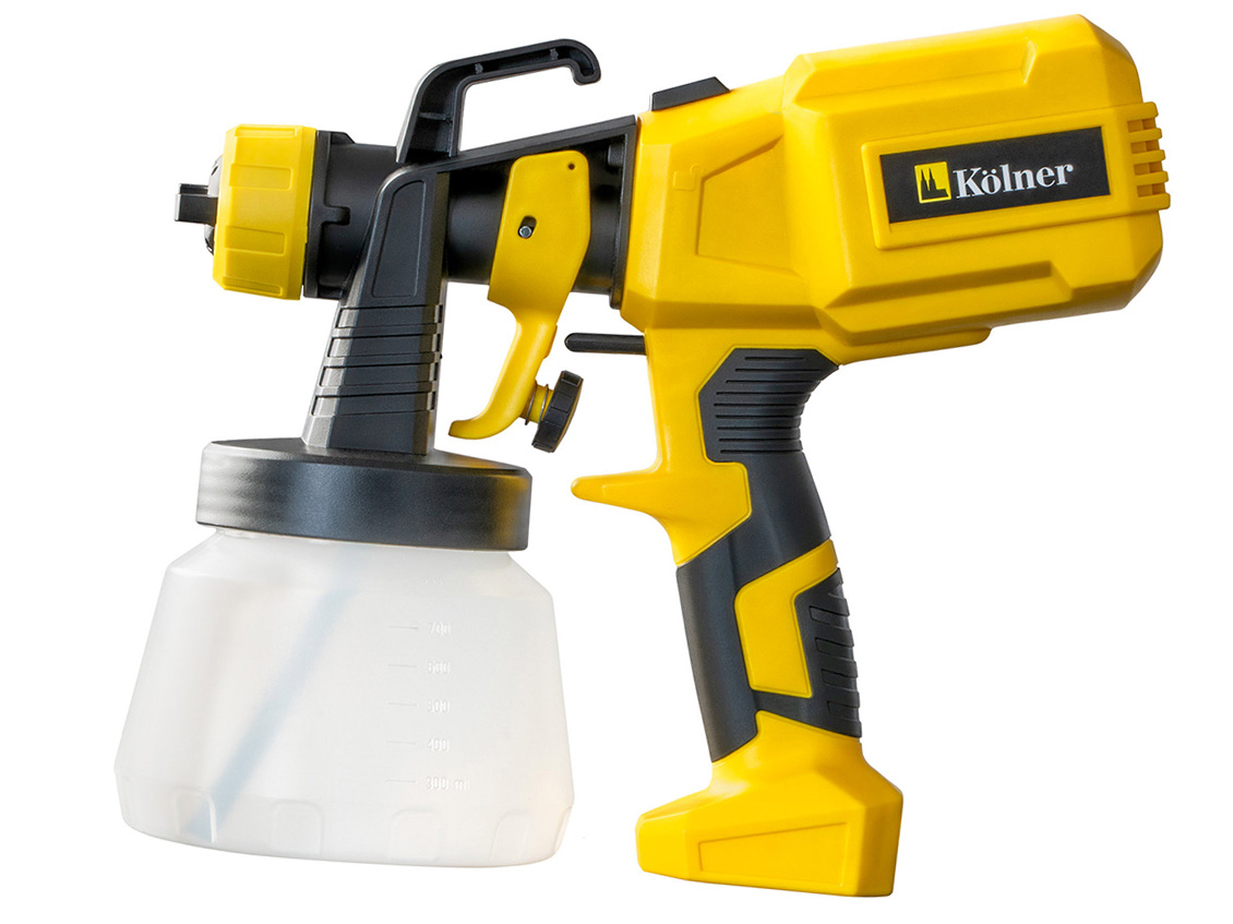 Краскопульт электрический Kolner KSG 500 V 500 Вт 800 мл/л - фото в Миди Лтд Изображение товара Краскопульт электрический Kolner KSG 500 V 500 Вт 800 мл/л в Миди Лтд