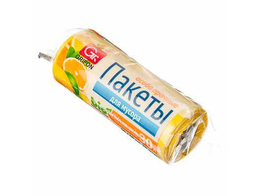 Изображение товара Мешки для мусора  30л, 20шт 50х60см   ХХ в Миди Лтд