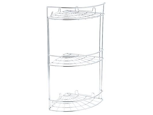 Полка настенная ARTEX Slim угловая трехъярусная - фото в Миди Лтд Изображение товара Полка настенная ARTEX Slim угловая трехъярусная в Миди Лтд