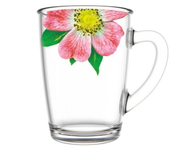 Кружка для чая Китайская роза 300мл (12шт/уп) - фото в Миди Лтд Изображение товара Кружка для чая Китайская роза 300мл (12шт/уп) в Миди Лтд