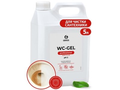 Изображение товара Средство для чистки сантехники WC-gel 5кг в Миди Лтд