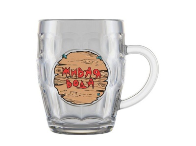 Кружка для пива Шильдики 500мл (6шт/уп) - фото в Миди Лтд Изображение товара Кружка для пива Шильдики 500мл (6шт/уп) в Миди Лтд