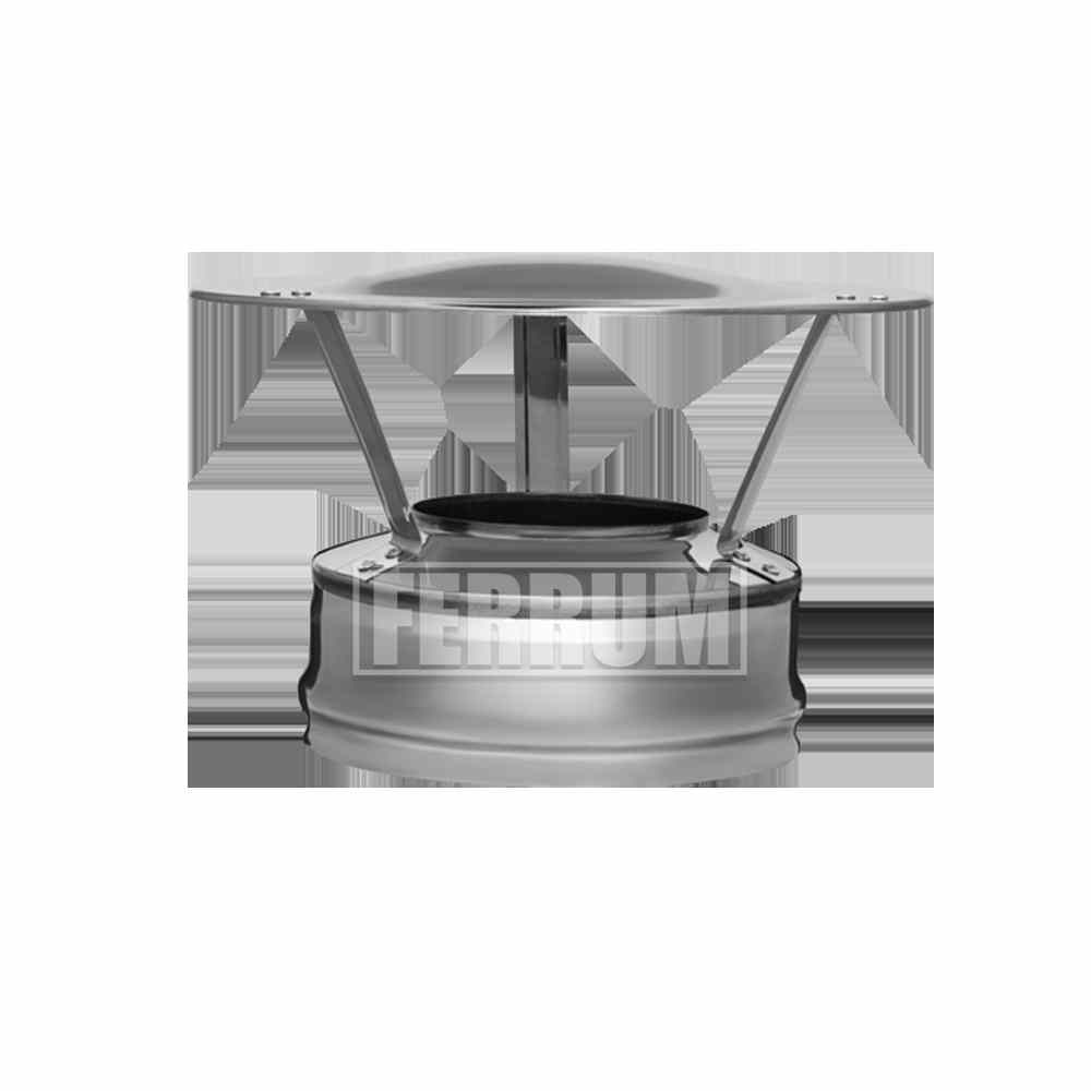 Оголовок (430/0,5+нержавейка) d100*200 FERRUM - фото в Миди Лтд Изображение товара Оголовок (430/0,5+нержавейка) d100*200 FERRUM в Миди Лтд