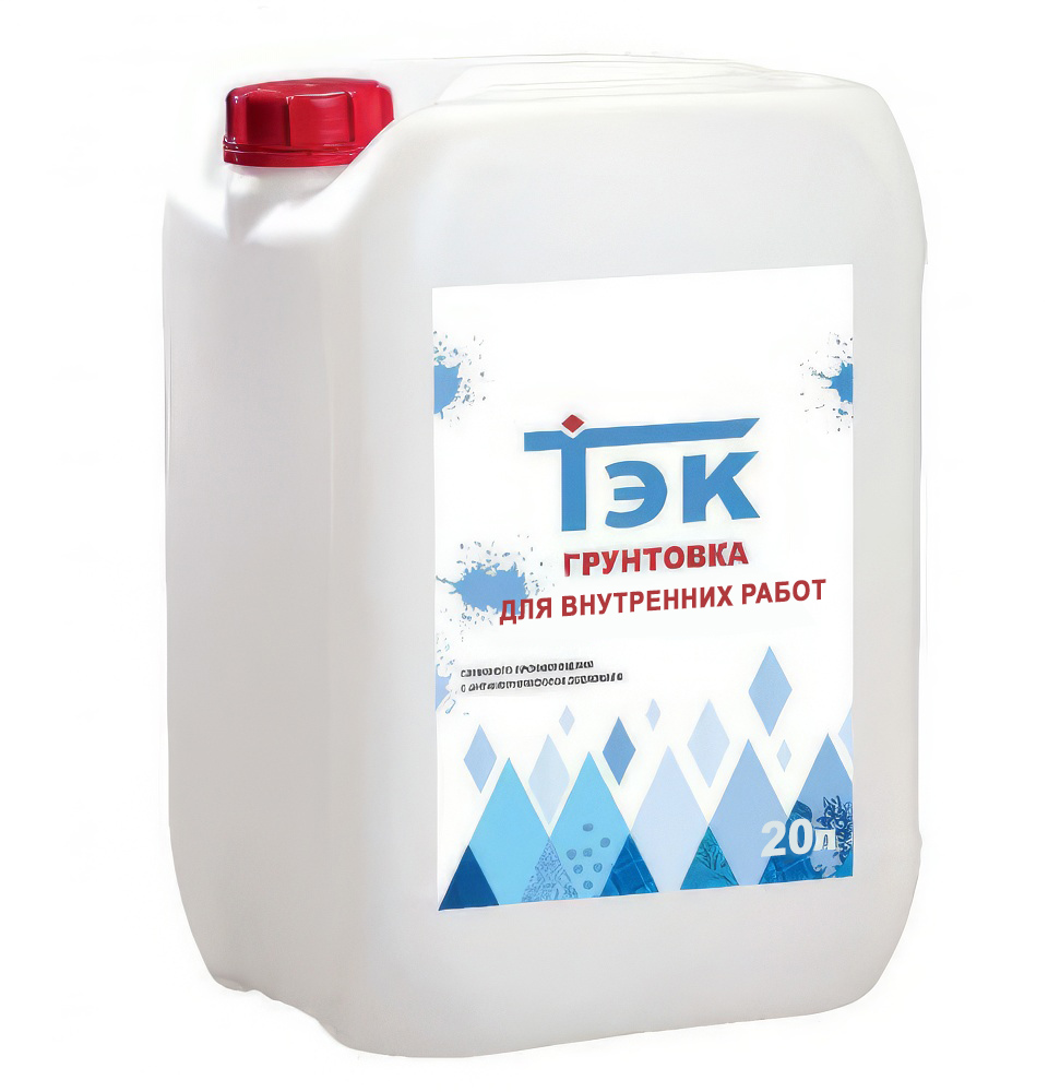 Изображение товара Грунт акриловый ТЭК ЭКОНОМ интерьерный 20л (24шт/пал) в Миди Лтд