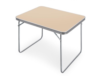 Стол складной туристический NIKA 700x500х600 кофе с молоком - фото в Миди Лтд Изображение товара Стол складной туристический NIKA 700x500х600 кофе с молоком в Миди Лтд