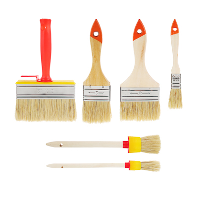 Кисть малярная набор HEADMAN 6шт (48шт/уп) - фото в Миди Лтд Изображение товара Кисть малярная набор HEADMAN 6шт (48шт/уп) в Миди Лтд