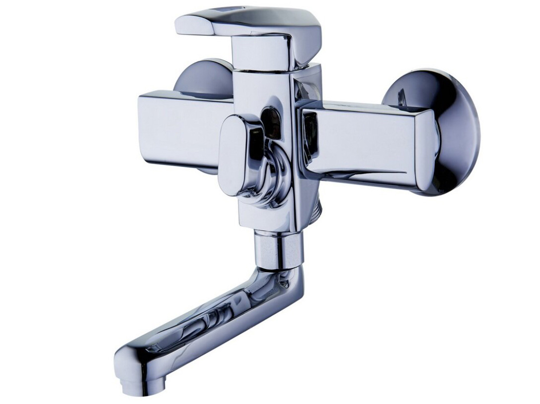 Смеситель для ванны короткий излив LOF3-A033 G.lauf - фото в Миди Лтд Изображение товара Смеситель для ванны короткий излив LOF3-A033 G.lauf в Миди Лтд