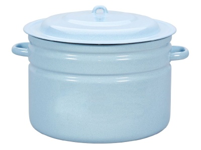 Изображение товара Бак эмаль 25л Белый рябчик С-2828/Рб в Миди Лтд