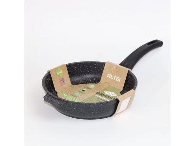 Изображение товара Сковорода Granit Perfection black 22см АП несъемная ручка АЛТЕЙ (8шт/уп) в Миди Лтд