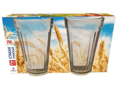 Стакан Скандинавский стиль Микс 250мл 2шт (20шт/уп) Х - фото в Миди Лтд Изображение товара Стакан Скандинавский стиль Микс 250мл 2шт (20шт/уп) Х в Миди Лтд