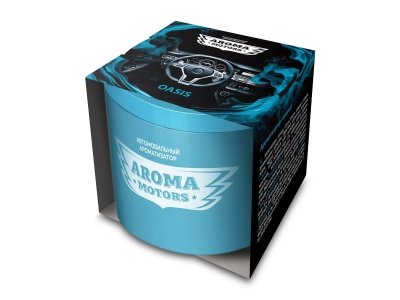 Изображение товара Ароматизатор гелевый Aroma Motors OASIS 0,1л (12шт/уп) в Миди Лтд