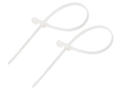 Изображение товара Хомуты нейлоновые белые 200х3,6мм (100 шт/уп) TDM в Миди Лтд