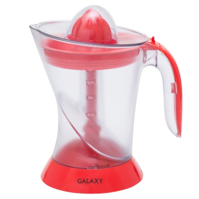 Соковыжималка электрическая GALAXY GL 0852 50Вт для цитрусовых 2 насадки объем 1л - фото в Миди Лтд Изображение товара Соковыжималка электрическая GALAXY GL 0852 50Вт для цитрусовых 2 насадки объем 1л в Миди Лтд