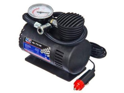 Компрессор автомобильный Цилиндр 60ВТ 12л/мин, провод 3м+переходники (20шт/кор) - фото в Миди Лтд Изображение товара Компрессор автомобильный Цилиндр 60ВТ 12л/мин, провод 3м+переходники (20шт/кор) в Миди Лтд