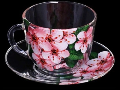 Изображение товара Чайный набор Сакура 2пр 200мл (6шт/уп) Х в Миди Лтд