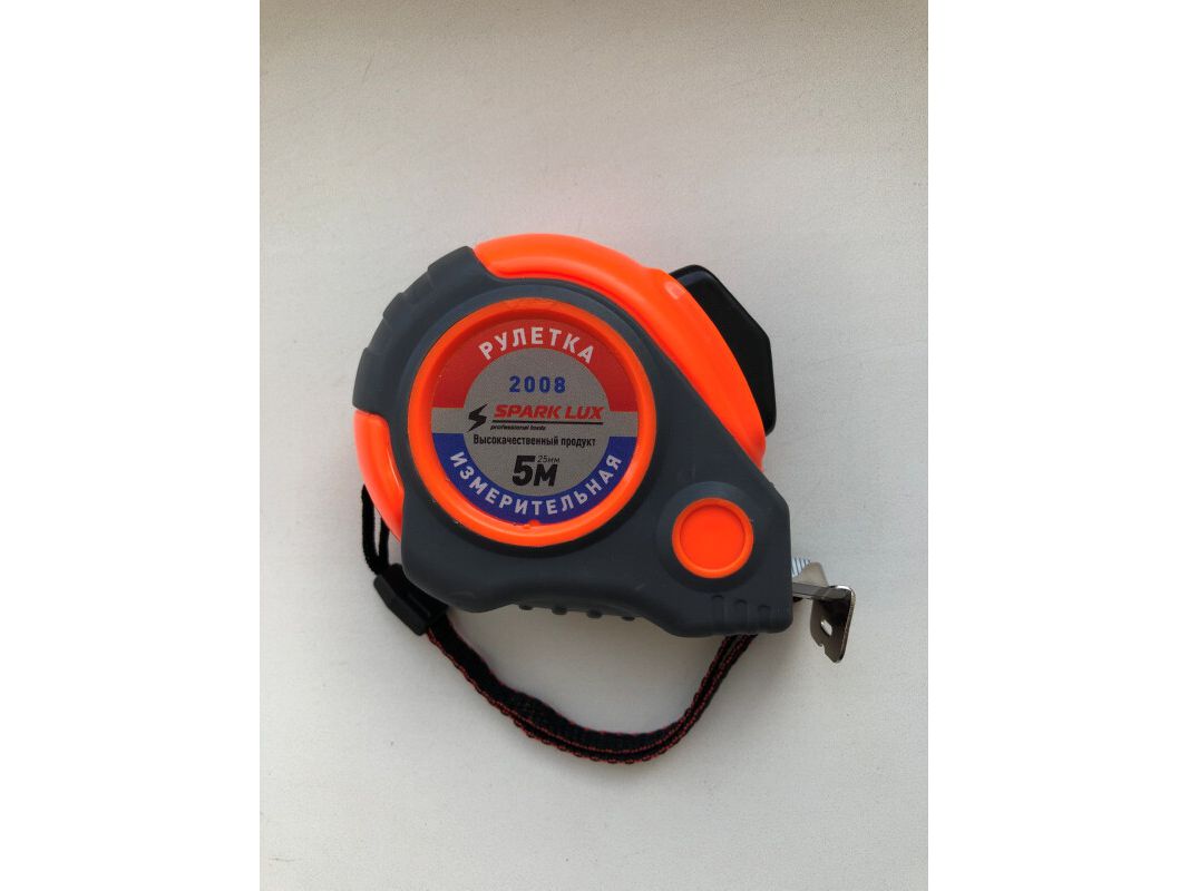 Рулетка  5м*25мм XPERT PROFI прорезиненая противоударная (12шт/уп)(120шт/кор) - фото в Миди Лтд Изображение товара Рулетка  5м*25мм XPERT PROFI прорезиненая противоударная (12шт/уп)(120шт/кор) в Миди Лтд