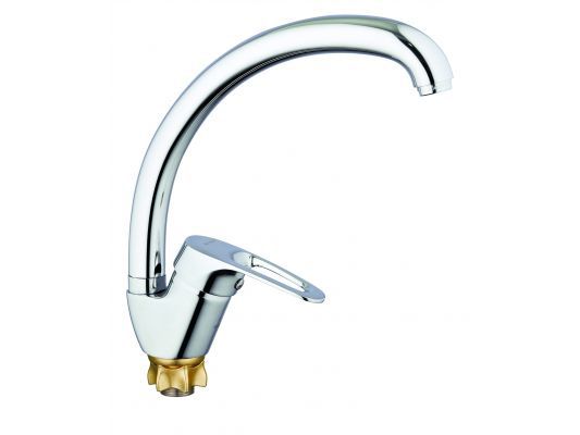 Смеситель GLAUF кухня боковой 40карт.8018/8G4-А018 лат.гайка - фото в Миди Лтд Изображение товара Смеситель GLAUF кухня боковой 40карт.8018/8G4-А018 лат.гайка в Миди Лтд